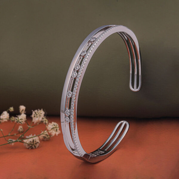 MELANO 925 Silver Classic Openable Bracelet For Womens | Womens Silver Kada