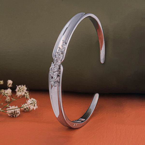 MELANO 925 Silver Beautiful Bracelet For Womens | Womens Silver Kada