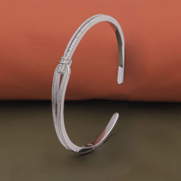 MELANO 925 Silver Enamel Bracelet For Womens | Womens Silver Kada