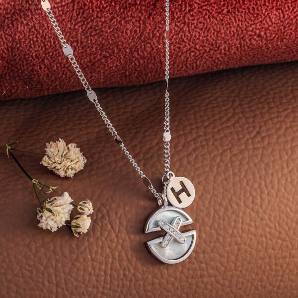 MELANO 925 Sterling Silver Stylish Cross Necklace | Rhodium Plated Gift for Her