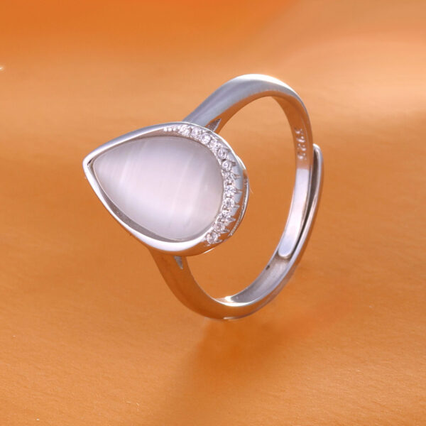 MELANO 925 Sterling Silver Royal Ring Swiss Zirconia Gift for Her