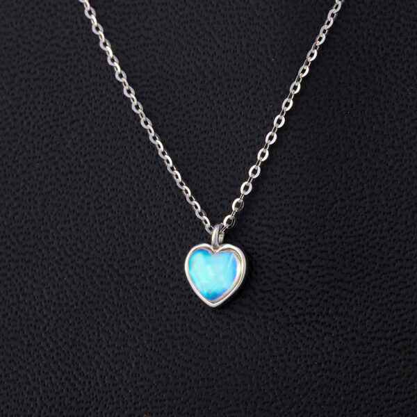 MELANO 925 Sterling Silver Italian Stylish Heart Pendant With Chain | Rhodium Plated Gift for Her