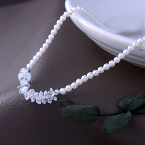 MELANO 925 Sterling Silver Italian Stylish Stoned Necklace