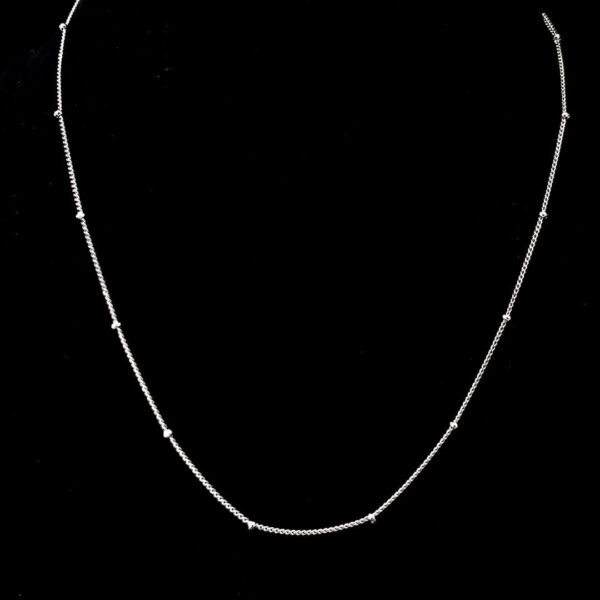 MELANO 925 Sterling Silver Unique Chain, Rose Gold Rhodium Plated, Gift for Her