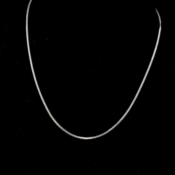 MELANO 925 Sterling Silver Stylish Cabel Chain, Set Rose Gold Rhodium Plated, Gift for Her
