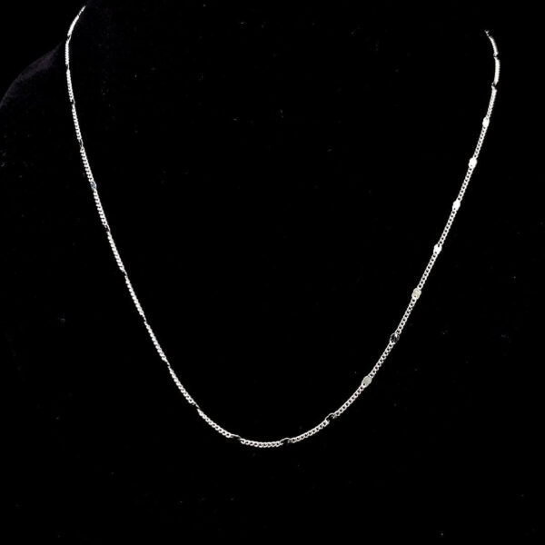 MELANO 925 Sterling Silver Dots Mala, Set Rose Gold Rhodium Plated, Gift for Her