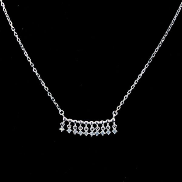 MELANO 925 Sterling Silver Wild Pendant Jewellery, Set Rose Gold Rhodium Plated, Gift for Her