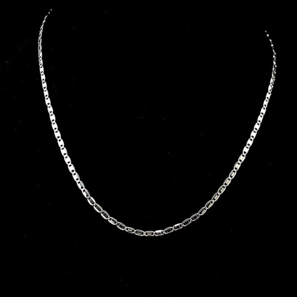 MELANO 925 Sterling Silver Elegance Chain, Original Rhodium Plated, Gift for Her